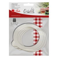 EINKOCHWELT Gummiringe Fido 90x68x2.5 mm