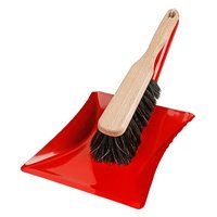 EBNAT Kehrgarnitur mit Schaufel rot