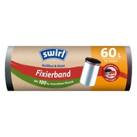 SWIRL Abfallsäcke Elastik mit Zugband 60 l
