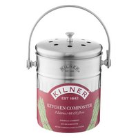 KILNER Kompostbehälter Inox 2 Liter