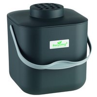 MÜLLEX Kompostbehälter Pot mit Filter schwarz