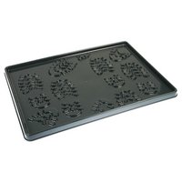EBNAT Schuhrost anthrazit 49x35x2 cm