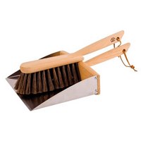 REDECKER Kehrgarnitur mit Magnet Buche Inox