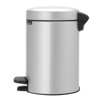 BRABANTIA Treteimer NewIcon metallic grey 3 l