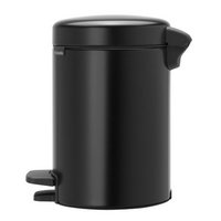 BRABANTIA Treteimer NewIcon matt black 3 l