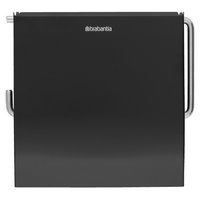 BRABANTIA WC Papierhalter ReNew matt black