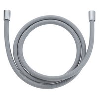 DIAQUA Brauseschlauch Chromalux Zero silver grey