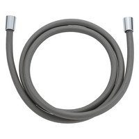 DIAQUA Brauseschlauch Chromalux Zero silver steel