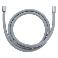 DIAQUA Brauseschlauch Chromalux Zero silver grey