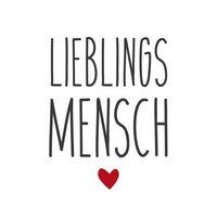 PPD Servietten Lieblingsmensch