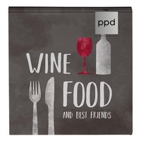 PPD Servietten Wine Food
