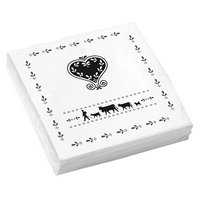 STEINLIN Papier Servietten Steinbock