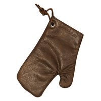 DUTCHDELUXES Ofenhandschuh Leder vintage brown
