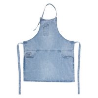 DUTCHDELUXES Schürze 5-Pocket Slim Fit washed indigo blue