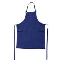 DUTCHDELUXES Schürze 5-Pocket Comfort Fit azur