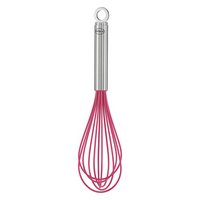 RÖSLE Schneebesen 12 Drähte Silikon pink 27 cm