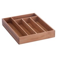 ZELLER Besteckkasten Bamboo