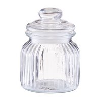 ZELLER Vorratsglas mit Deckel Nostalgie 600 ml