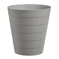 ZELLER Abfalleimer Kunststoff grau 13.5 l ø 29x30 cm