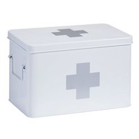 ZELLER Medizinbox Metall weiss