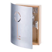 ZELLER Schlüsselkasten Inox Gummibaum