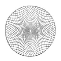 ZELLER Tischset Mandala PVC silber