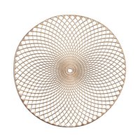 ZELLER Tischset Mandala PVC gold