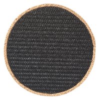 ZELLER Tischset Nature schwarz