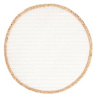 ZELLER Tischset Nature weiss
