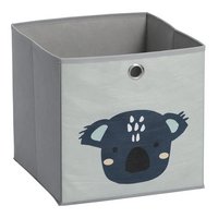 ZELLER Aufbewahrungsbox Koala grau Vlies