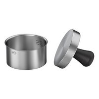 RÖSLE Hamburgerpresse Pro Stempel und Ring Inox ø12 cm