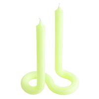 54Celsius Kerze Twist Gelb