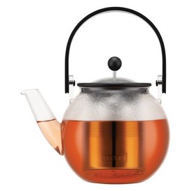 BODUM Teekanne Assam Henkel schwarz 1l