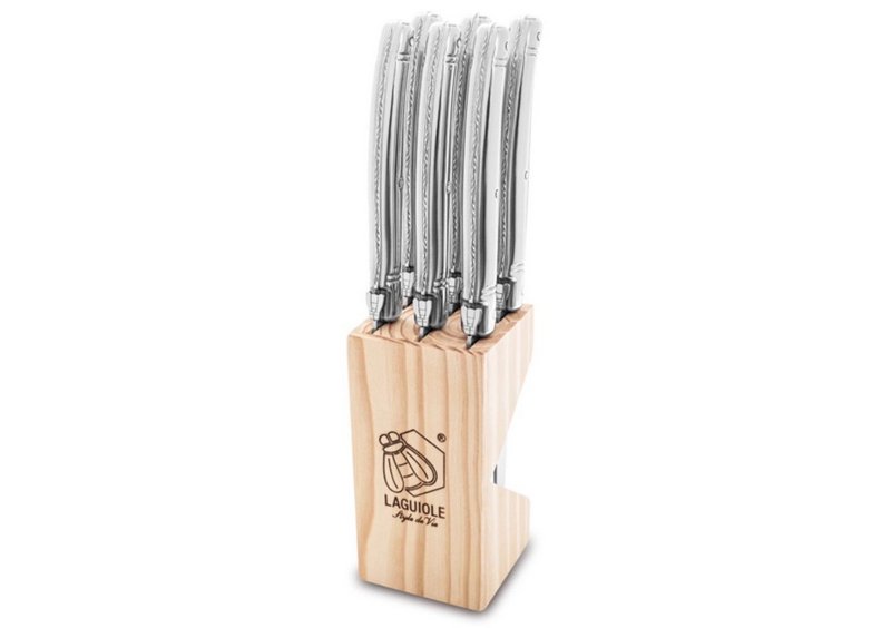 Laguiole Style de Vie Laguiole Premium Line Steakmesser rostfreier Stahl 