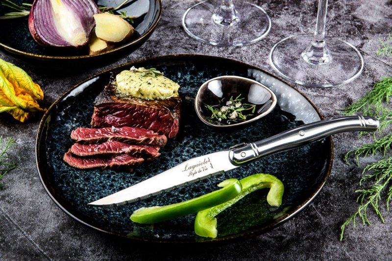 Laguiole Style de Vie Laguiole Premium Line Steakmesser rostfreier Stahl 