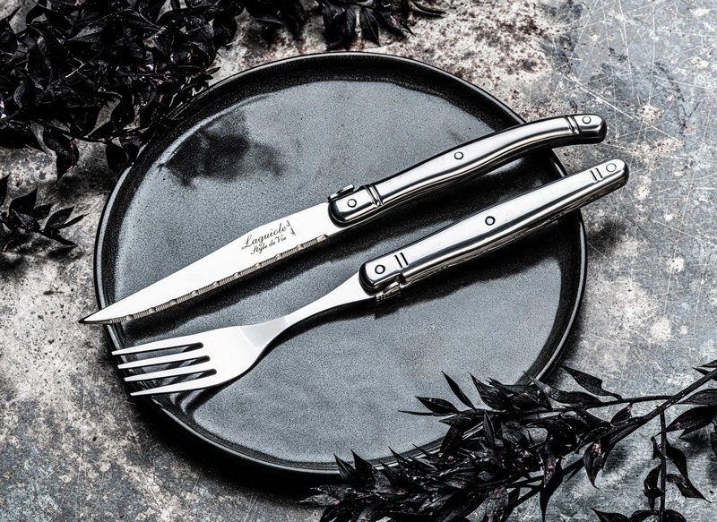 Laguiole Style de Vie Laguiole Premium Line Steakmesser rostfreier Stahl 