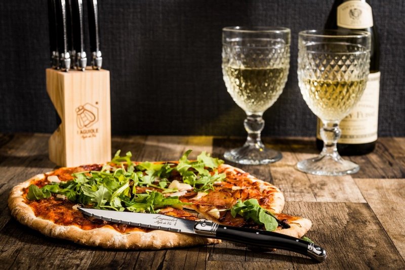 Laguiole Style de Vie Laguiole Premium Line Steakmesser schwarz 