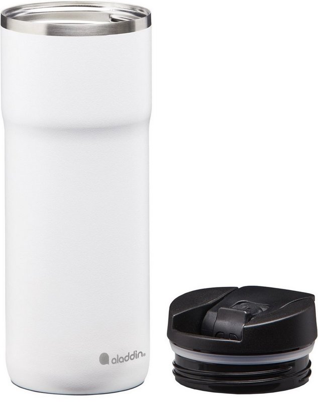 Java Thermavac Leak-Lock Stain. St. Mug 0.47L Snowf. White 