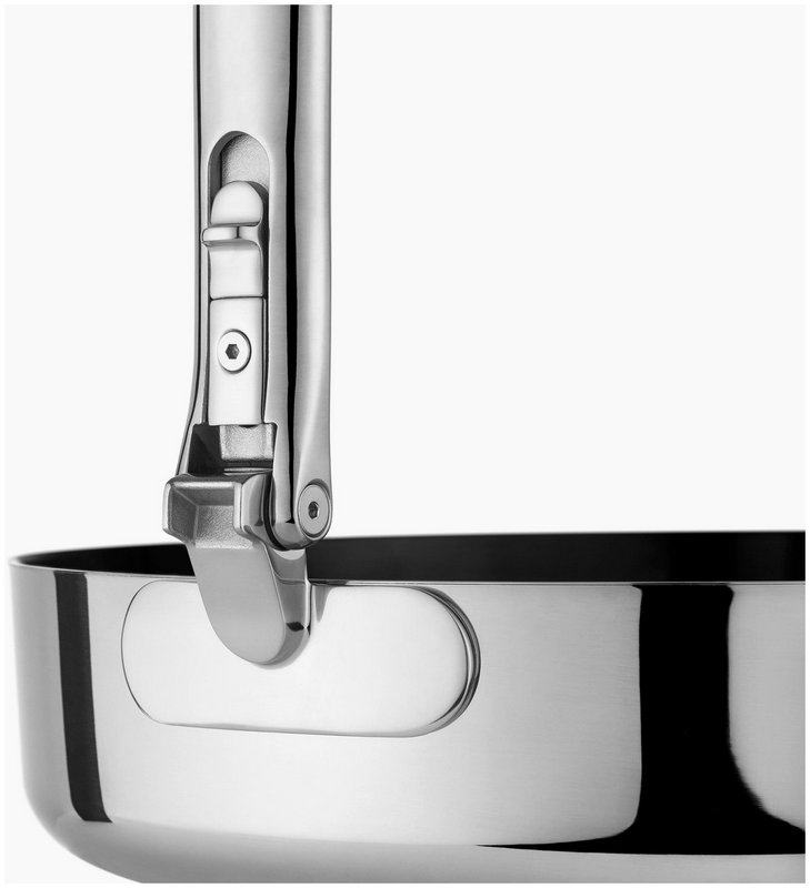 JosephJoseph Bratpfanne Space Steel Klappgriff antihaft 