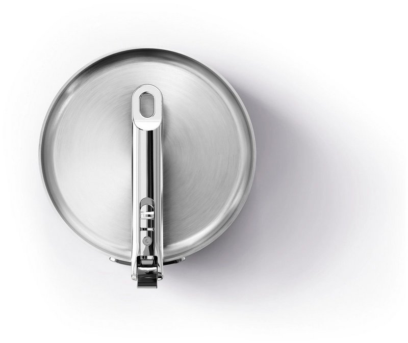 JosephJoseph Bratpfanne Space Steel 20cm Edelstahl mit Klappgriff 