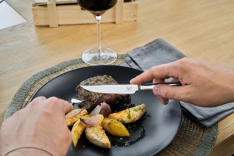 Zwilling Steak Besteckset TWIN in Holzbox 