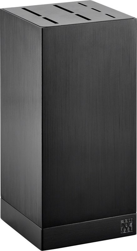 Zwilling Messerblock Aluminium leer 7 schwarz 