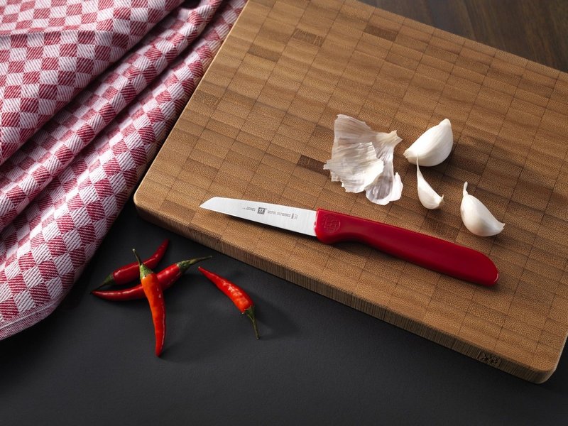 Zwilling Gemüsemesser Twin Grip rot 