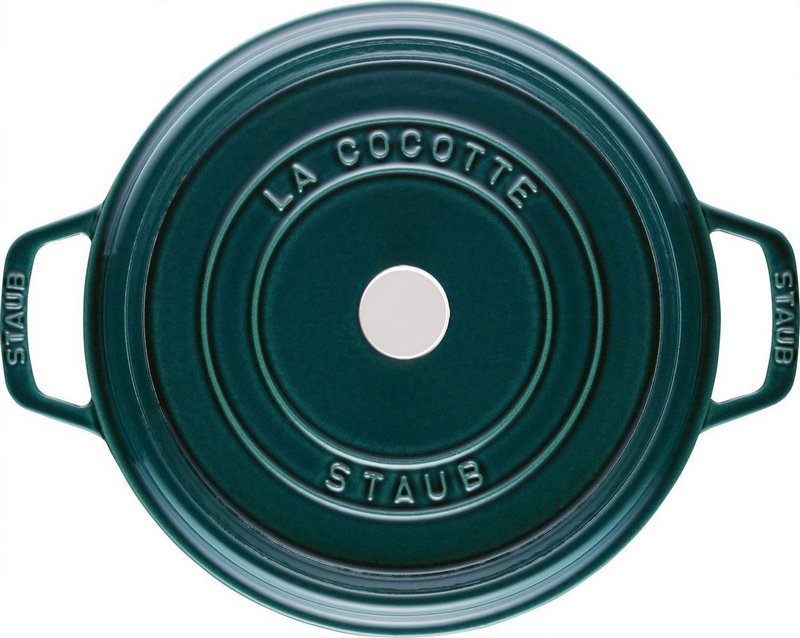 Staub Cocotte rund 28 cm La Mer 