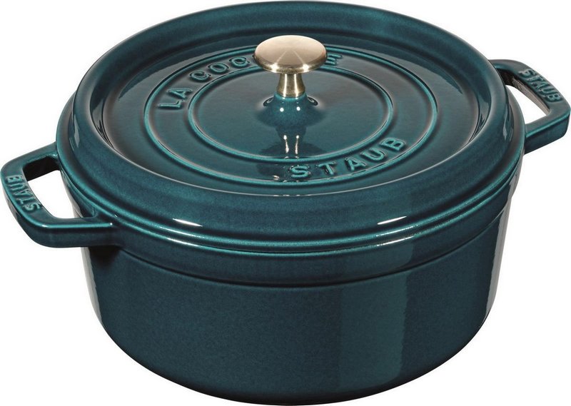 Staub Cocotte rund 24 cm La Mer 