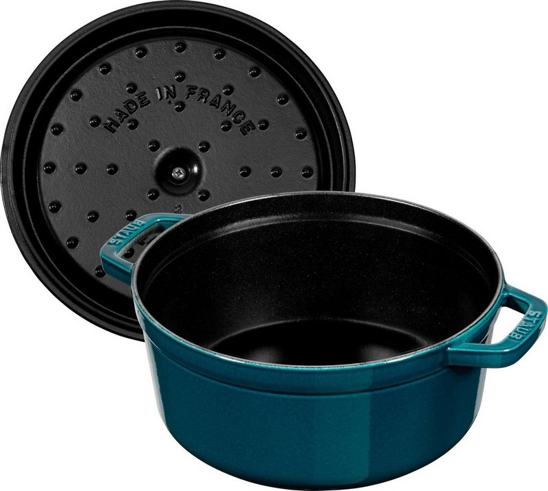 Staub Cocotte rund 24 cm La Mer 