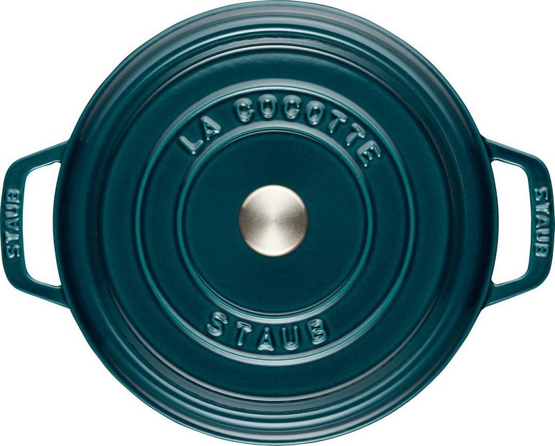 Staub Cocotte rund 24 cm La Mer 