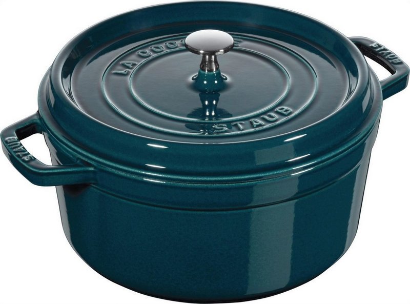 Staub Cocotte rund 26 cm La Mer 