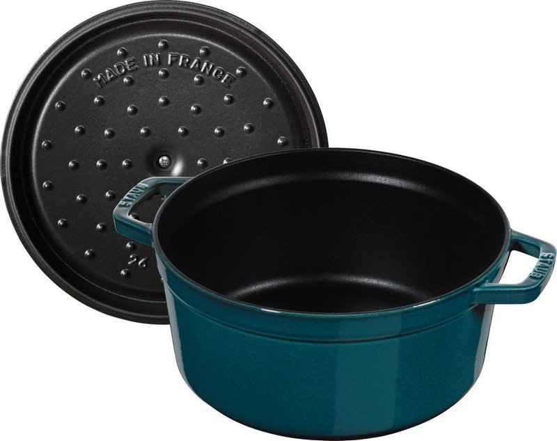 Staub Cocotte rund 26 cm La Mer 
