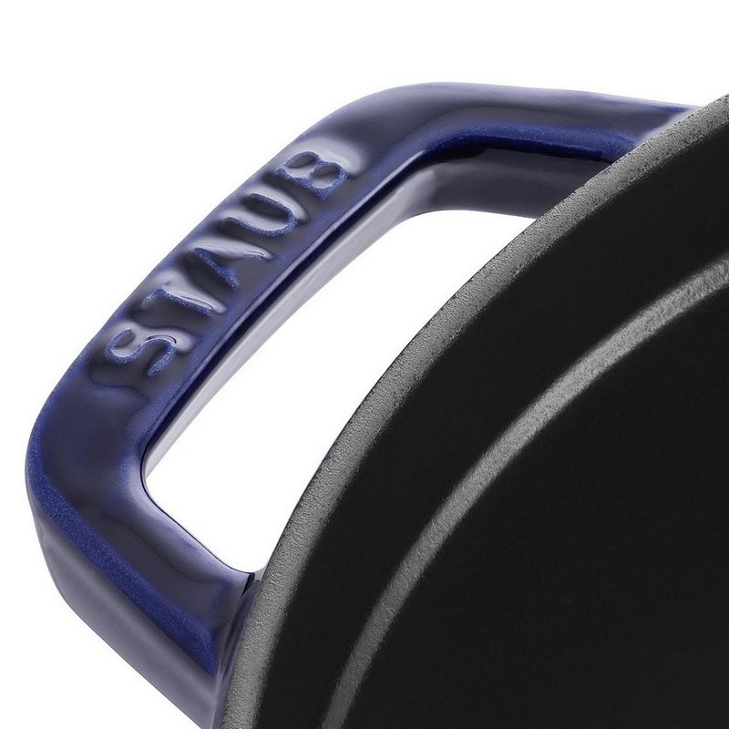 Staub Cocotte rund 24 cm Dunkelblau 